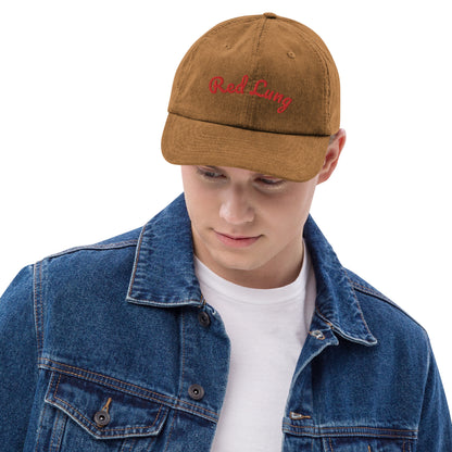 Red Lounge Corduroy hat